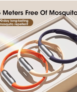 Anti mug armband, met plant etherische olie