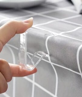 Set van 4 Tafelkleed klemmen, tafellaken clips