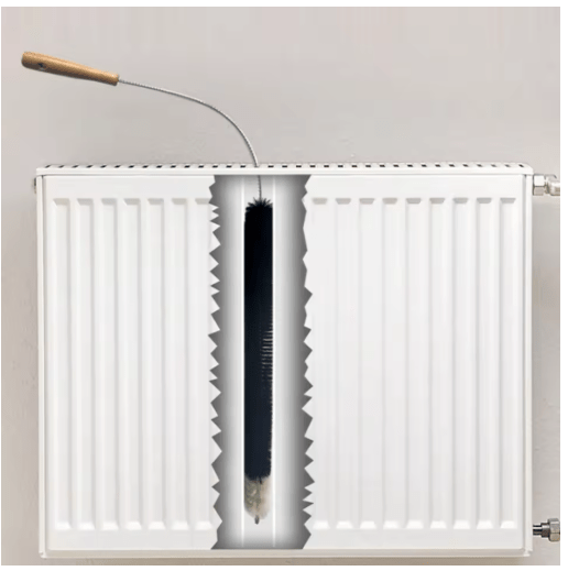 Radiator reinigingsborstel, buigzaam, 120cm
