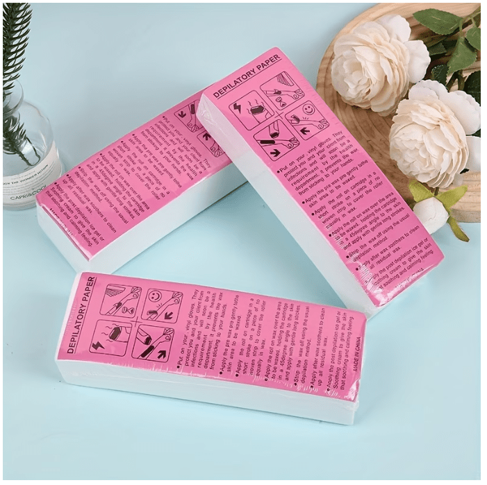 100 Harsstrips, professionele ontharingsstrips voor wax. - Afbeelding 5