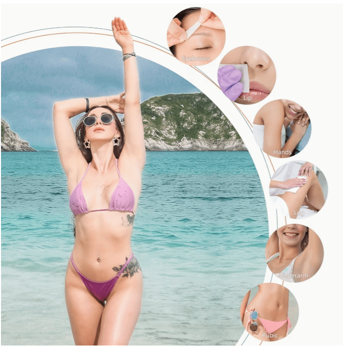 100 Harsstrips, professionele ontharingsstrips voor wax. - Afbeelding 9