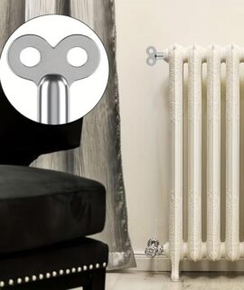 Vierkante radiatorsleutel, voor ontluchting en lediging 1 + 1 gratis