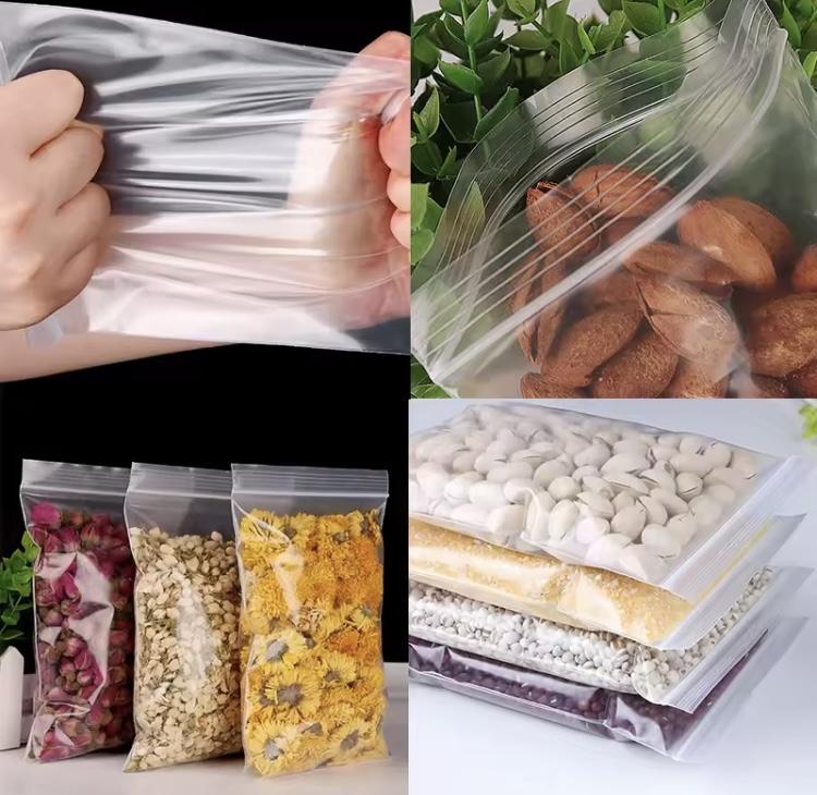 Hersluitbare plastic zakjes, ziplock bags, in verschillende maten - Afbeelding 4