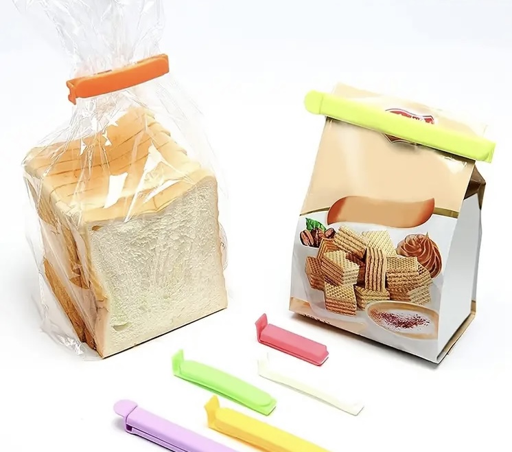Voedsel afsluitclips, luchtdicht afsluiten van snacks, chips, havermout & zaden - Afbeelding 3