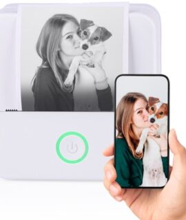 Mini-bluetooth printer, print direct foto’s, noties en labels van je telefoon