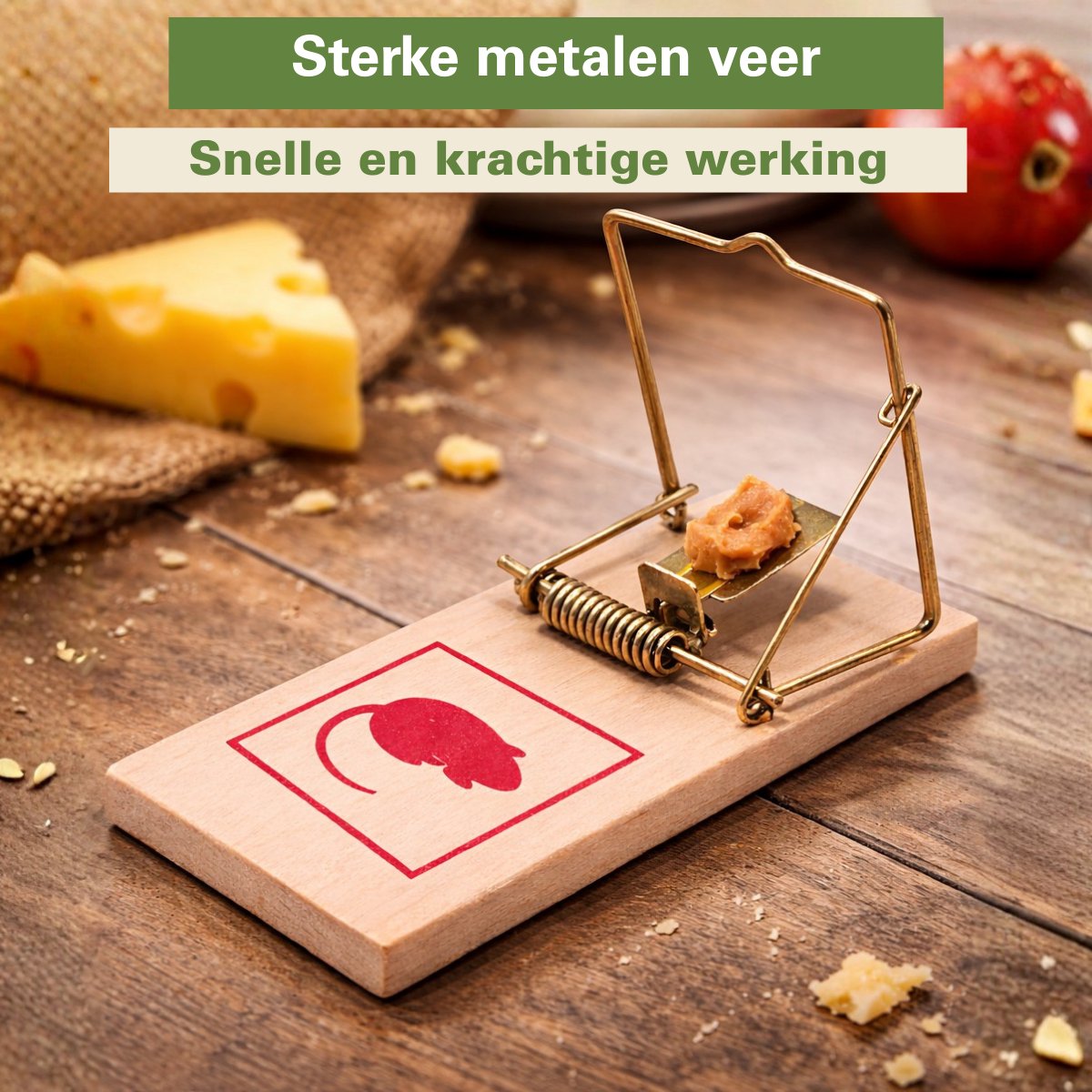 Muizenval, set van 3 stuks - Afbeelding 3