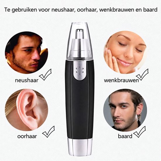 Neushaar, oorhaar en wenkbrauw-trimmer - Afbeelding 3