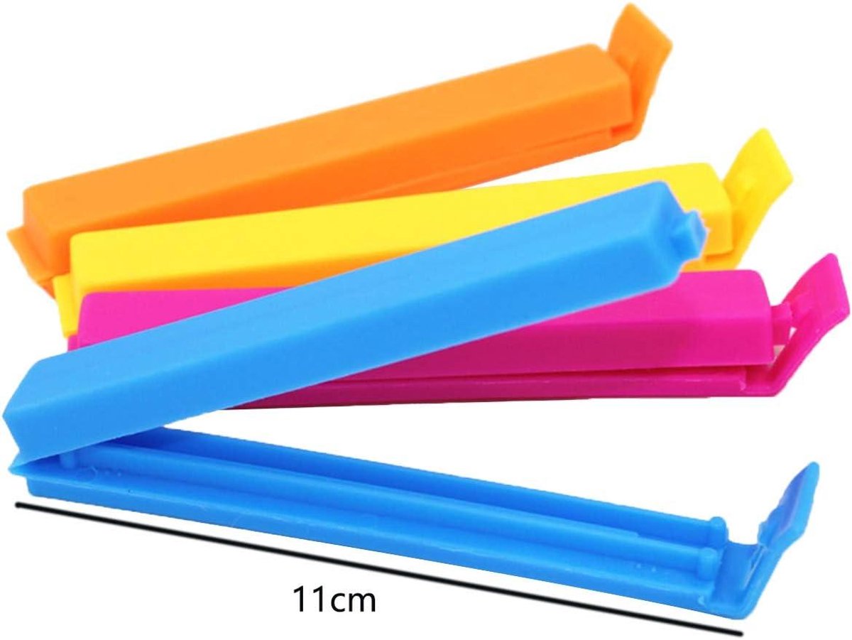 Voedsel afsluitclips, luchtdicht afsluiten van snacks, chips, havermout & zaden - Afbeelding 10