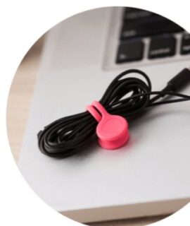 Vijf magnetische clips, je kunt er van alles mee clippen